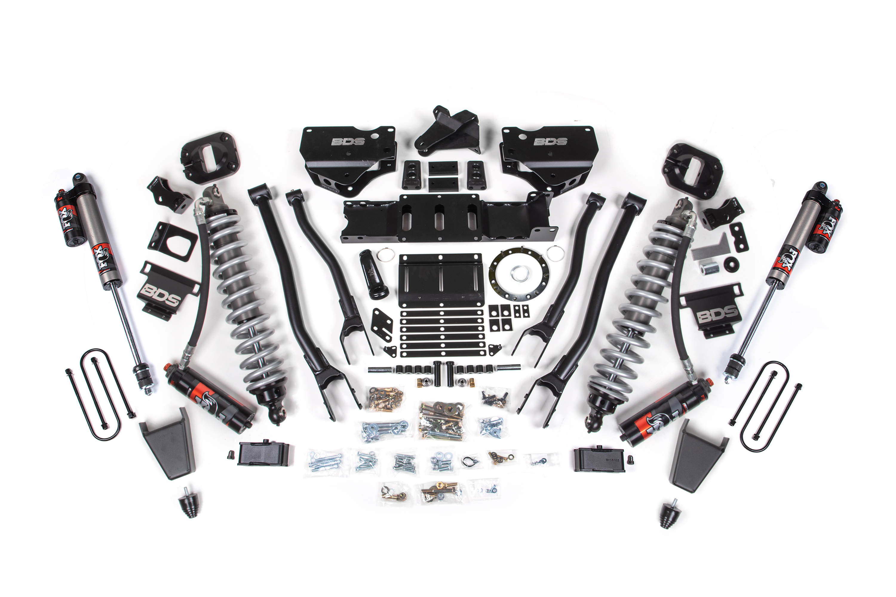 4 Inch Lift Kit w/ 4-Link | FOX 2.5 Coil-Over Conversion - Performance ...