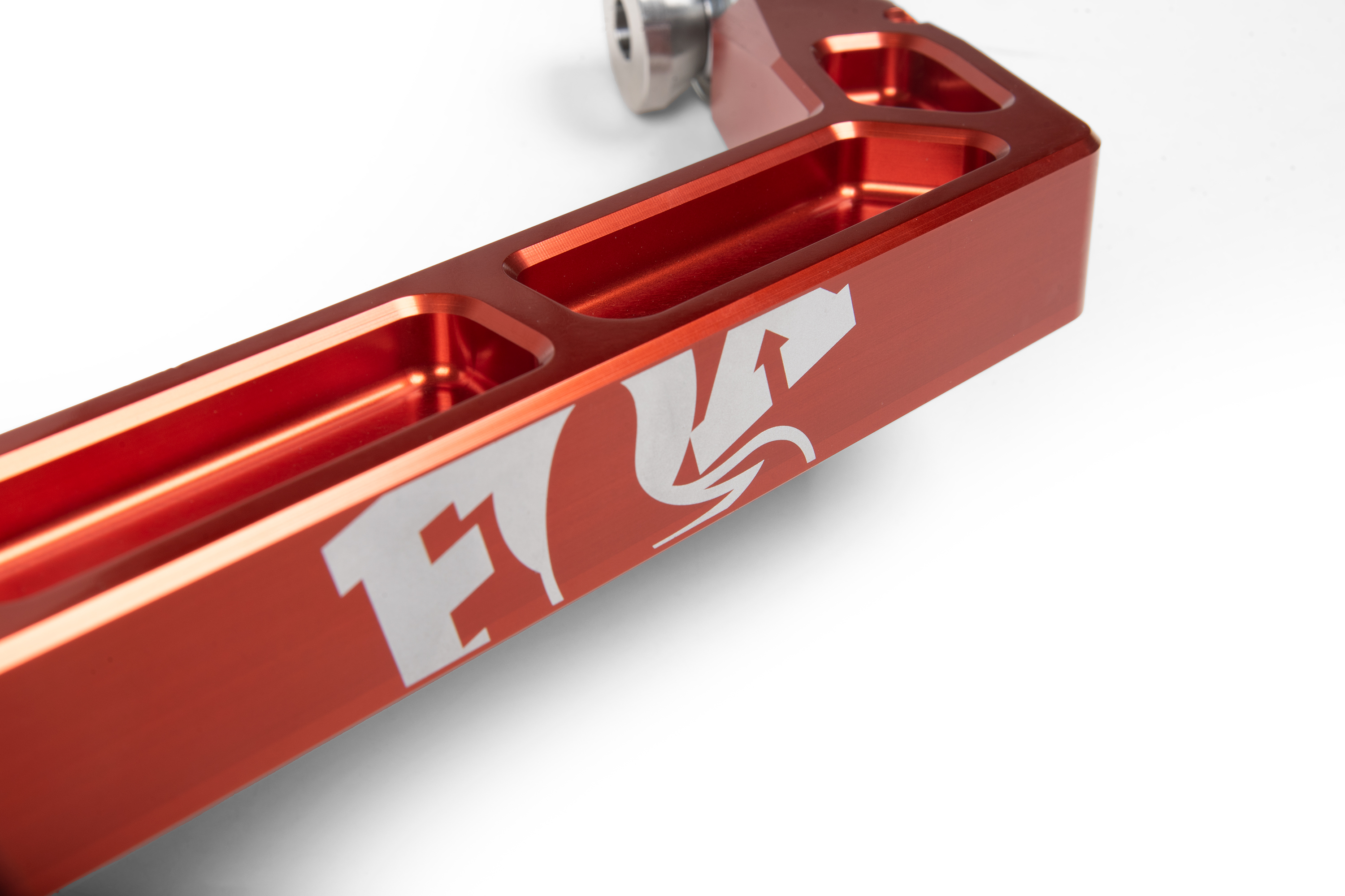 FOX Billet Upper Control Arms | 2019–2024 GM 1500 | Orange – Zone Offroad
