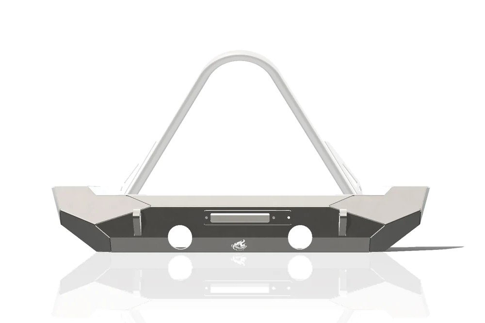Pyro Mid-Width Front Winch Bumper | Jeep Wrangler JK – JKS Manufacturing