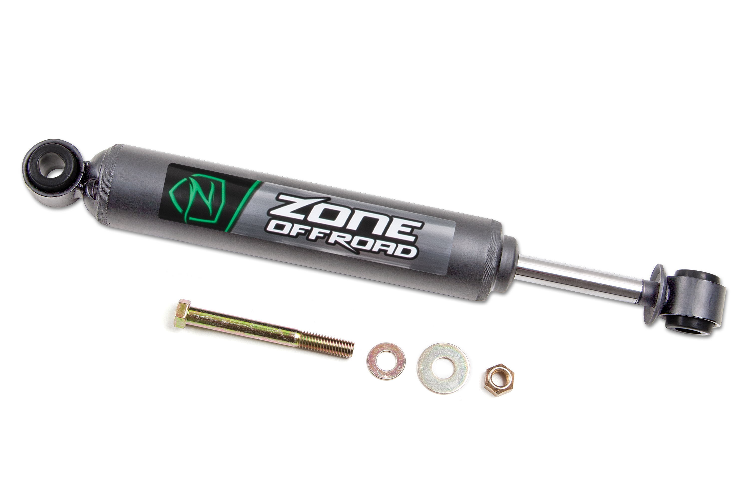 Rough Country Heavy Duty Steering Stabilizer For Jeep Wrangler TJ, YJ, Cherokee XJ & GM Trucks